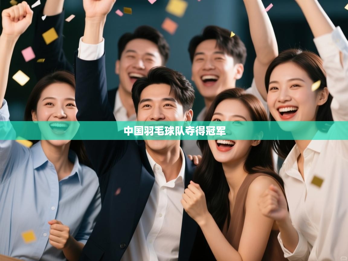 中国羽毛球队夺得冠军  第2张